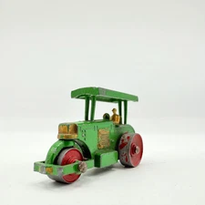 Matchbox Lesney 1a Aveling Barford Diesel Road Roller with CURVED canopy ends