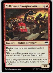Null Group Biological Assets #98 Teenage Mutant Ninja Turtles MTG Common