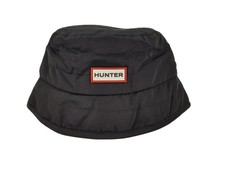 Hunter Intrepid Bucket Hat Black Padded Nylon Lightweight One Size - BNWT