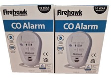 X2 Firehawk CO24B-10Y Carbon Monoxide Alarm TWIN  PACK CO7B