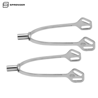 Sprenger ULTRA fit SLIMLINE Sporen Edelstahl rostfrei 15 mm flach