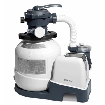 INTEX Sandfilterpumpe Filterpumpe 26656GS RCD SX2100 Poolfilter 7,9m³l/h - Bild 1 von 4