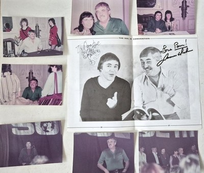 James Doohan & Walter Koenig handsigniertes / Autogramm Sol III UK Centrefold Foto