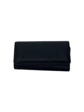 LOUIS VUITTON Multicle 4 Taiga BLK Leather BLK Men's