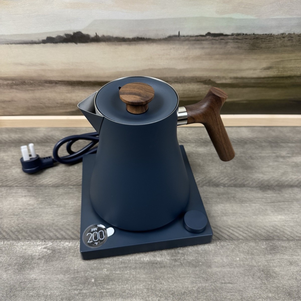 Williams Sonoma Fellow Corvo EKG Electric Kettle Stone Blue W