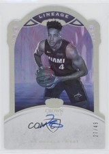 2019-20 Panini Crown Royale Lineage Scripts 27/49 KZ Okpala #NL-KZO Auto 9ih