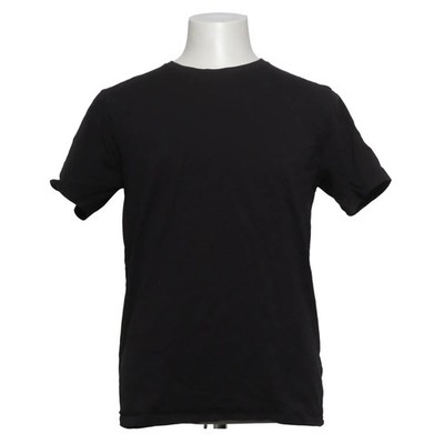 Lindbergh White, T-shirt, Größe: L, Schwarz, Baumwolle, Einfarbig, Herren #XeF