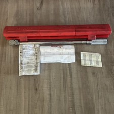 Snap-on Tools Qd3r250 12 Torque Wrench 50-250 Ft Lb W Case Snap-on Tools Qd3r250 12 Torque Wrench 50-250 Ft Lb W Case