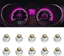 10pcs T4.2 Led Bulb Indicators Climate Control Bulbs Neo Wedge 10mm Base 3030 10pcs T4.2 Led Bulb Indicators Climate Control Bulbs Neo Wedge 10mm Base 3030