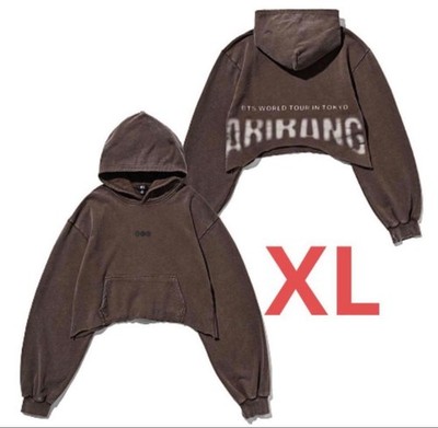 BTS ARIRANG Japan tour Crop Hoodie フーディー BTS ARIRANG Japan Tour Crop Hoodie Tokyo Brown XL Official | eBay