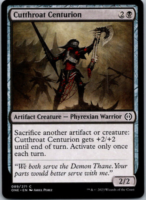 Cutthroat Centurion Phyrexia: All Will Be One NM