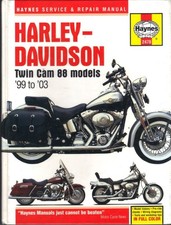 MANUALE HARLEY DAVIDSON DYNA GLIDE,TOURING,SOFTAIL,ROAD KING 88 HAYNES 1999-2003
