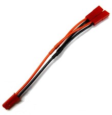 For JST Female x2 to 1 Male Plug Y Connector Parallel Splitter Cable RC 20AWG