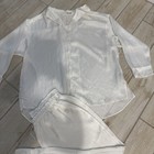 Free People FP Intimately Dreamy Days Ivory Bridal Satin Wide Leg Pajama Set M/L — photo 5