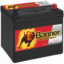 Banner Power Bull 60Ah P6068 Autobatterie 12V 480A Starterbatterie Batterie KFZ