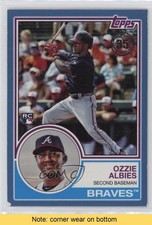 2018 Topps 1983 Topps Design Blue Ozzie Albies #83-40 READ 12bz