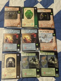 LEGO Bionicle Quest for the Masks 64 card lot