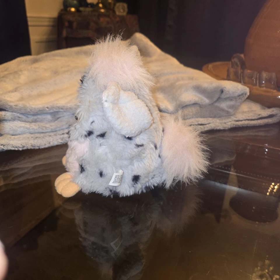 Leopardo Furby vintage 1998 gris y rosa en excelente estado de funcionamiento Foto 2 de 4