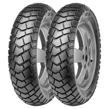 TYRE PAIR MITAS 120/80-12 55J + 130/80-12 60J...