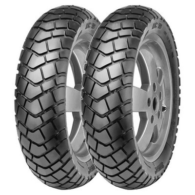 TYRE PAIR MITAS 120/80-12 55J + 130/80-12 60J MC-19