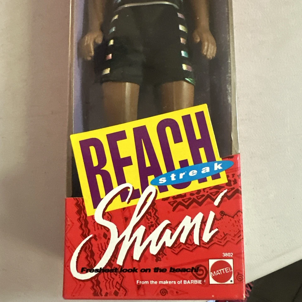 Muñeca Jamal Afroamericana Mattel Beach Streak Shani 1992 vintage #3802 Foto 3 de 4