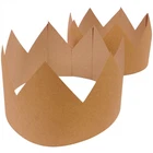 Crowns Party Hat Making  12 Recycled Kraft  Make Your Own Birthday Crown Jubilee