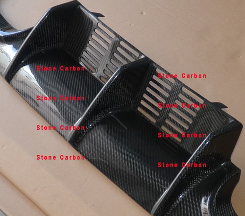 Carbon Fiber Rear Diffuser Fit For Benz W209 CLK 63 AMG Black Series | eBay