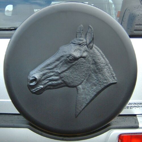 Horse Head Moulded 4x4 Wheel Cover 235/70/16 Land Rover Defender 90/110/130 - Afbeelding 1 van 2