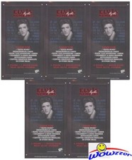 (5) 2008 Press Pass Elvis Presley By the Numbers EXCLUSIVE Sealed Blaster Box
