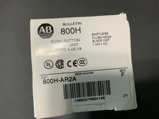 Allen Bradley 800H-AR2A2Y Black Pushbutton NEW In Box US Seller