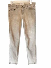 Current Elliott The Stiletto Skinny Jeans Women’s 27 Gray Boho Grunge Everyday