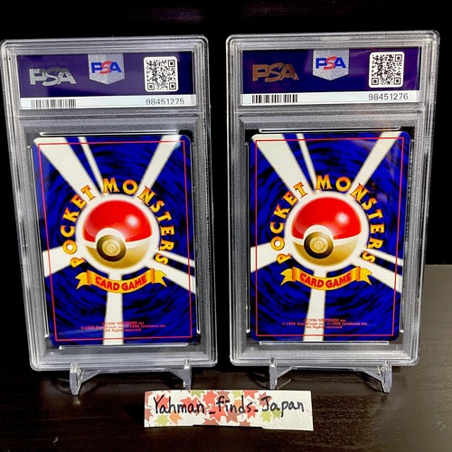 PSA 10 SEQ Pokemon Card Japanese Guren Gym Blaine's Quiz #1 #2 1999 GEM MINT - Picture 9 of 9
