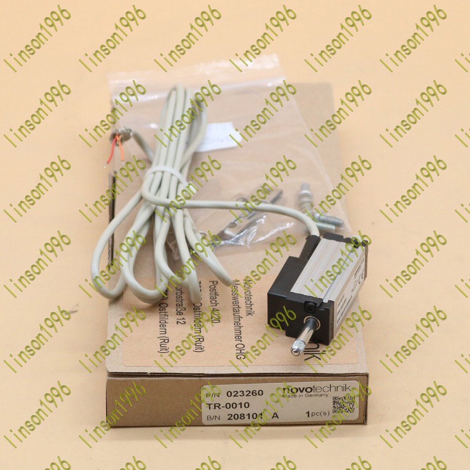 Tr10 1PC New In Box Novotechnik TR10 TR-0010 TR0010 Linear Transducer SPOT ...