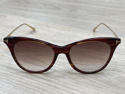 TOM FORD サングラス Micaela TF662 TOM FORD Micaela TF662 057 Havana Brown Rose Gold Gradient