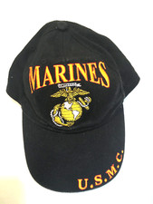 US Marines cap embroidered Legal Emblems 100 cotton twill