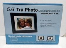 NIB 5.6 Tru Photo Digital Photo Frame Pandigital FC 204/2 D 1063