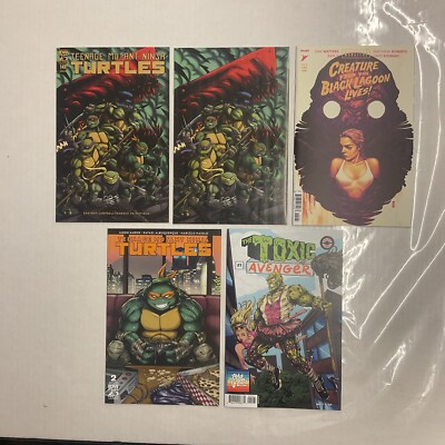 TMNT #148, Creature #1 TMNT #2, Toxic Avenger #1 Funky Town Exclusive Covers