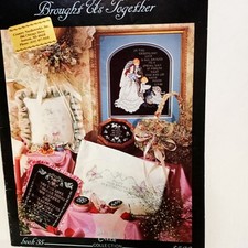 Love Brought Us Together Cross Stitch Leaflet 35 Stoney Creek 1987 Wedding