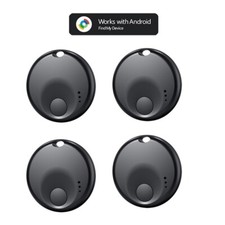 4PCS Pet Item GPS Tracker Smart Tags Tracking Locator Anti Loss Reminder Device