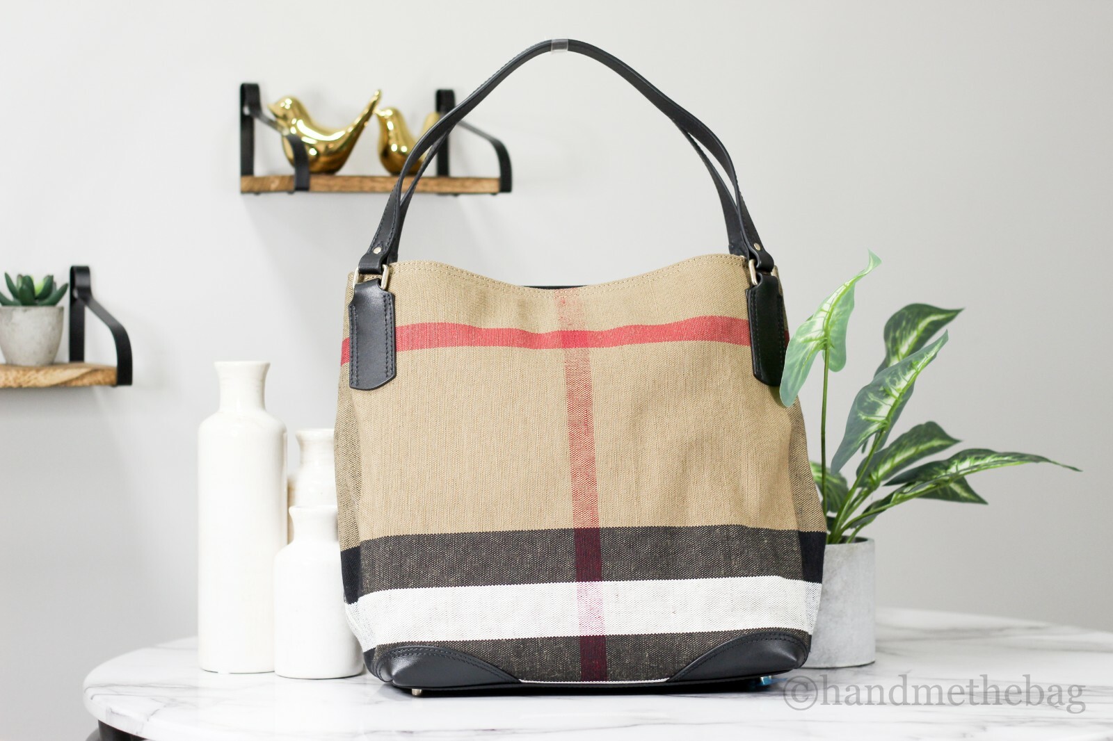 burberry canvas check