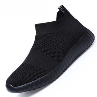 Mesh Men's Shoes Casual Lightweight Slip on Sneakers Breathable Walking Shoes