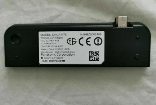 Adattatori USB Panasonic per Wi-Fi per networking e reti home