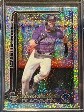 2025 Topps Series 1 Celebration Confetti Charlie Blackmon Rockies