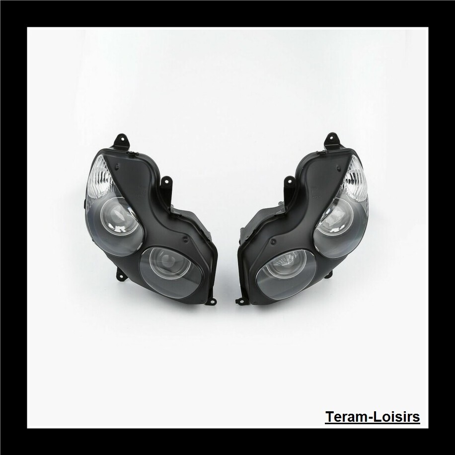 msy Headlight Lens For Kawasaki ZX 14 R / ZZR 1400 From 2006 To