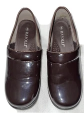 Rasolli Professional Closed Clogs Nursing Shoes Brown Size 8