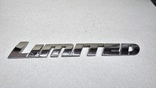 Hrome Limited Emblem Badge Raised Letter Rear Fendertrunk Logo 5.5 Wide