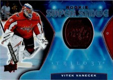 2020-21 Upper Deck Trilogy Rookie Super Stage Vitek Vanecek** Rookie Washington