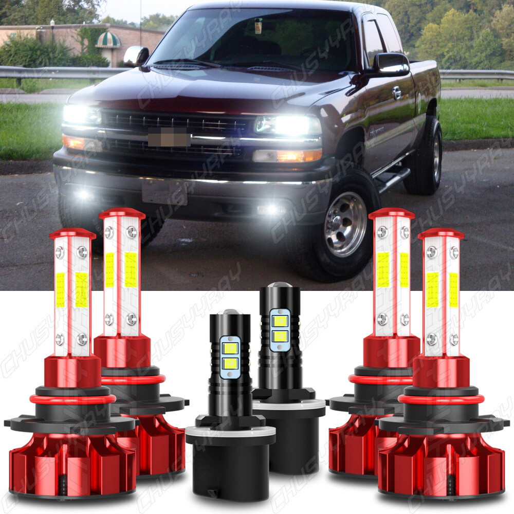 For Chevy Silverado 1999-2002 Tahoe 2000-2006 6X LED