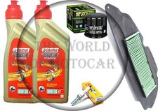 TAGLIANDO HONDA SH/300 i ABS DAL 2006 AL 2020 OLIO CASTROL FILTRI CANDELA SH 300