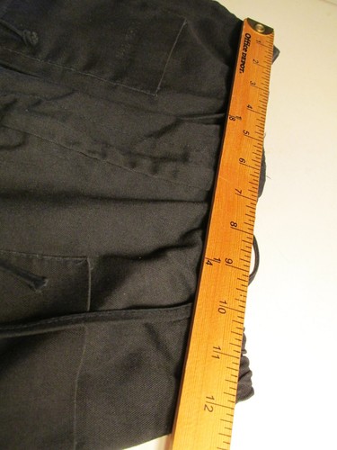 HANG TEN Chino Shorts Girls Size 7/8 Black Elastic Waist Cotton Front Pockets - Picture 8 of 13